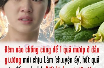 Đêm nào chồng cũng để 1 quả mướp ở đầu giường mới chịu làm chuyện ấy, hết quả to đến quả nhỏ: Biết lý do, vợ giận tím mặt chỉ muốn ly hôn ngay lập tức