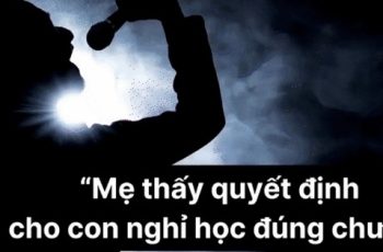 Phát ngôn “Mẹ thấy đúng khi cho con nghỉ học chưa” lên sóng VTV24, câu nói ảnh hưởng đến người nghe như thế nào?