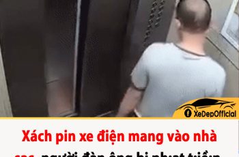 Xách pin xe điện mang vào nhà sạc, người đàn ông bị ph:ạt t:iề:n, tạm giam 15 ngày: Điện nhà tôi sao không được dùng?