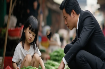Tr.iệu phú s: ốc khi thấy cô b.é bán rau có vết b: ớt giống hệt vợ cũ, bí m:;ật khiến anh r.ơi lệ…