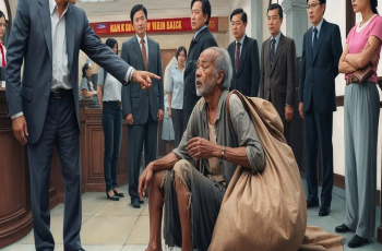 Ông lão bán vé s.ố vá:;c bao tải t.iền lẻ vào ngân hàng, bị nhân viên x/em th/ường và cái kết đầy b:;ất ngờ …