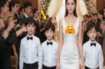 Giám đốc mời vợ cũ dự đ.ám c.ưới để biết mình thành công đến mức nào, nhưng cô đến cùng ba đứa con s.inh ba….