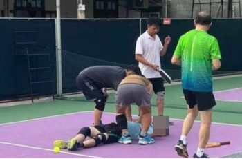 Người đàn ông ngã quỵ, tuvong khi đang chơi Pickleball