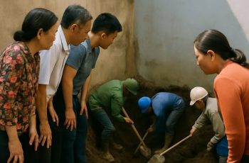 Tranh nhau 5 cm đất sau nhà, 10 năm không nhìn mặt cho đến khi đào móng mới lòi ra b/í m/ật khiến cả xóm phải gọi công an Tranh nhau 5 cm đất sau nhà, 10 năm không nhìn mặt cho đến khi đào móng mới lòi ra b/í m/ật khiến cả xóm phải gọi công an