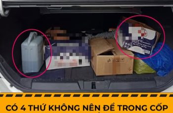 Có 4 thứ không nên để trong cốp xe ô tô, bạn có biết chúng là gì không? Bây giờ biết cũng chưa muộn