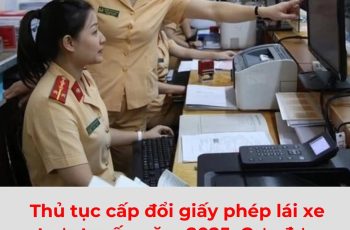 Thủ tục đổi GPLX online: Cực đơn giản, khỏi mất công đi lại