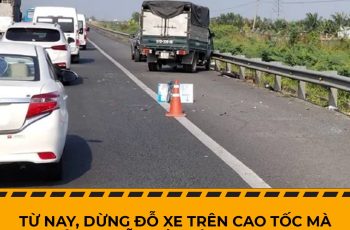 Từ nay, dừng đỗ xe trên cao tốc mà chỉ đặt mỗi biển cảnh báo chứ không thực hiện 1 thao tá:;c này, tài xế có thể bị CSGT ph:;ạt tới 12 triệu