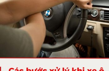 Các bước xử lý khi xe mất phanh