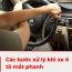 Các bước xử lý khi xe mất phanh