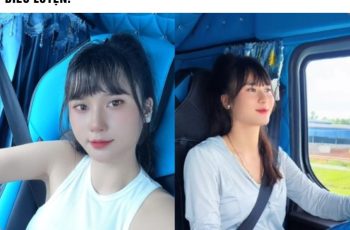 Cô gái ở Tuyên Quang với vóc dáng nhỏ nhắn nhưng khiến nhiều người trầm trồ, nể phục khi có thể làm chủ vô lăng, điều khiển chiếc xe tải nặng 20 tấn một cá:;ch điêu luyện.