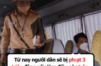 Từ nay hành khách sẽ bị phạt 3 triệu đồng nếu làm điều này trên xe khách