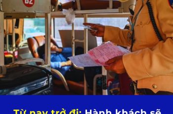 Từ nay trở đi: Hành khách sẽ bị phạt 2-3 triệu đồng nếu có hành vi này trên xe khách