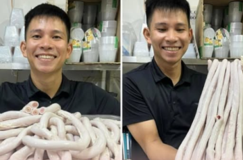 Thế Lòng Se Điếu – người khoe cỗ lòng se điếu dài tới 40m nổi lên giữa tranh cãi, là ai?