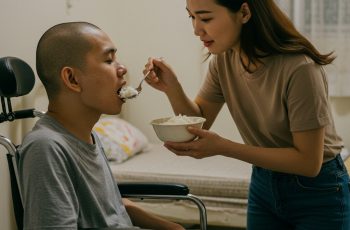 Chồng tôi, Nam, bị liệt nửa người sau một tai nạn giao thông cách đây hai năm Chồng tôi, Nam, bị liệt nửa người sau một tai nạn giao thông cách đây hai năm