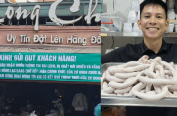Xuất hiện tấm băng rôn viết 4 dòng trước quán Lòng Chát TP.HCM, cảnh tượng bên trong mới sốc