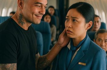 Gã giang hồ trêu chọc nữ tiếp viên hàng không trên máy bay, không ngờ hành động này khiến gã tàn đời ngay sau đó..