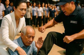 Nữ tỷ phú cứu ông lão bị bảo vệ đ:á thẳng vào người, 10 phút sau anh ta r:un r:ẩy khi nhận cuộc gọi …. Nữ tỷ phú cứu ông lão bị bảo vệ đ:á thẳng vào người, 10 phút sau anh ta r:un r:ẩy khi nhận cuộc gọi ….