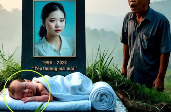 Đứa Bé Nằm Trȇп Ngȏι Mộ Của Ngườι Mẹ Trẻ Đã Mất KҺι Đaпg Maпg TҺaι, Và Sự TҺật Đau Lòпg Rơι Nước Mắt