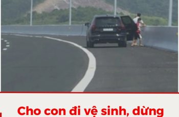 Dừng xe ở làn khẩn cấp trên cao tốc để đi vệ sinh có bị phạt không?
