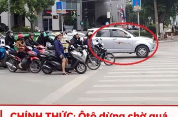 CHÍNH THỨC: Ôtô dừng chờ quá vạch bị phạt 18-20 triệu đồng như vượt đèn đỏ