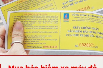 Mua bảo hiểm xe máy để làm gì?