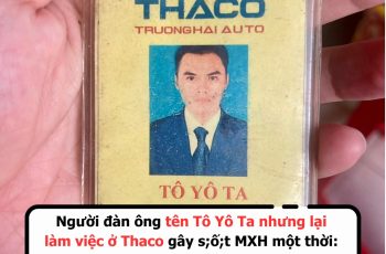 Người đàn ông tên Tô Yô Ta nhưng lại làm việc ở Thaco gây sốt MXH một thời: Không chỉ có anh, gia đình toàn những cái tên đình đám nhưng “cua” cực gắt