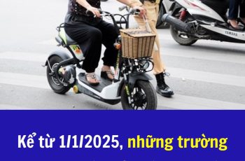 Kể từ 1/1/2025, những trường hợp xe máy điện này phải có bằng lái xe Kể từ 1/1/2025, những trường hợp xe máy điện này phải có bằng lái xe