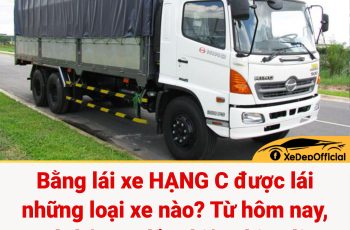 Để nâng giấy phép lái xe hạng C lên hạng D cần những điều kiện gì?