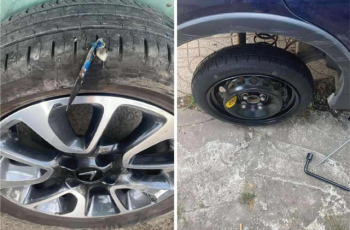 Chủ xe VinFast Fadil ‘khóc ròng’ vì thủng lốp giữa đường, dân mạng xem cách xử lý lại cười lăn lộn