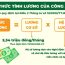 Bảng lương công an xã 2025