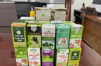 Phanh phui đường dây sản xuất hàng loạt sản phẩm thực phẩm chức năng giả