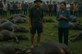 Tiếng la thất thanh của cụ Bát – chủ đàn trâu lớn nhất làng – vang lên từ cuối xóm: — Trâu! Trâu tôi ch/ết sạch rồi! Trời ơi…