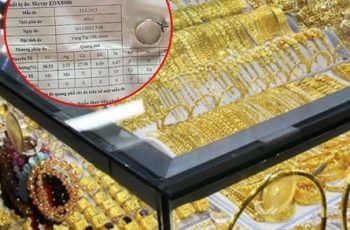 Cô gái mua nhẫn vàng 18K, đem đi kiểm định chưa đạt 10K: Chủ tiệm vàng ở Hải Phòng nói gì?