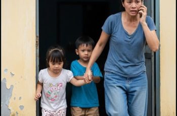 Gia đình 5 người của chị Lan sống qua ngày với đồng lương kỹ sư xây dựng của anh Hùng. Mỗi tháng, anh đưa cho vợ đúng 3 triệu đồng để lo toan mọi chi phí sinh hoạt cho cả nhà