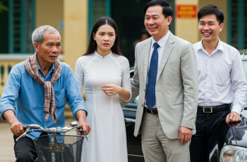 Cha nghèo đưa con gái đi thi bị giám đốc và quý tử chế nhạo, 30 phút sau họ phải cúi đầu
