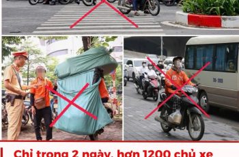 Chỉ trong 2 ngày, hơn 1200 chủ xe tại Hà Nội bị xử phạt theo Nghị định 168: Hơn 60 người sẽ bị tước giấy phép lái xe