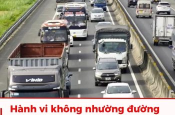 Hành vi không nhường đường có thể bị phạt tới 22 triệu đồng và trừ 10 điểm bằng lái