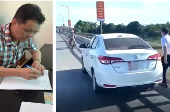 Đã rõ danh tính người đàn ông dừng ô tô trên cầu làm hành động gây bức xúc ở Thanh Hoá