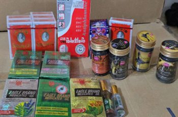Bắt cặp vợ chồng sản xuất 70.000 chai ‘dầu gió con ó’ giả