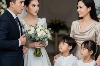 Tỷ phú mời vợ cũ đi đám cưới, không ngờ cô dắt theo 2 đứa trẻ giống anh như đúc khiến ai nấy s:ững s:ờ