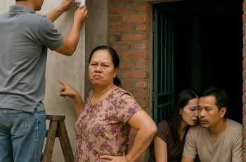 Hàng xóm vô duyên lắp Camera chỉ sang nhà tôi – đêm ấy tôi chuẩn bị rất kỹ lưỡng, đúng 3h sáng gọi cả nhà dậy làm 1 việc trước camera