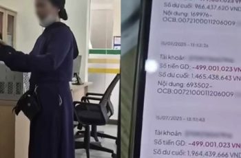 1,5 tỷ đồng “bay” mất chỉ sau 3 tin nhắn, cô giáo dạy toán ở Hà Tĩnh cầu cứu cán bộ điện lực
