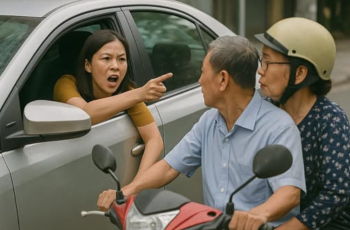 “Ông bà biết tôi là ai không, đừng trách con này nhà quê ra thành phố…”.