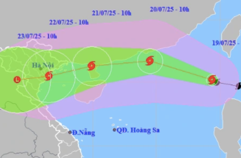 5 tỉnh, thành phố sẽ bị ảnh hưởng mạnh nhất trong cơn bão số 3