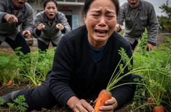 Mẹ chồng đổi cho con dâu lấy cắp chiếc nhẫn 3 chỉ vàng, cô không minh oan được nên phải ôm con bỏ nhà ra đi, 3 tháng sau thu hoạch luống cà rốt sau vườn, mẹ chồng ôm mặt bật khóc khi thấy.