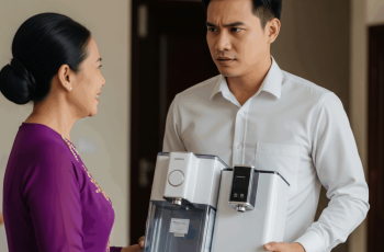 Tôi đ/au đến trào nước mắt khi nhắc chồng mua cái máy lọc nước biếu bố mẹ vợ thì 2 tháng sau anh mua liền 2 cái