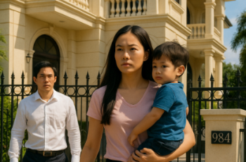 Vừa đuổi vợ con ra khỏi nhà thì tái mặt nghe cô ấy nói: “Đàn bà có tiền, có con thì cần gì chồng tồi”