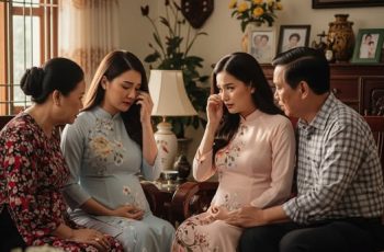 2 chị em gái trong gia đình bất ngờ mang th:ai cùng lúc. Cả xóm mấy hôm nay xì xào không ngớt, cho đến khi 3 đứa trẻ được sinh ra thì trời ơi