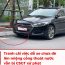 Tranh cãi việc đỗ xe chưa đè lên miệng cống thoát nước vẫn bị CSGT xử phạt