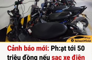 Quy định mới nhất: Sạc xe điện trong nhà nếu vi phạm điều này có thể bị phạt đến 50.000.000 đồng